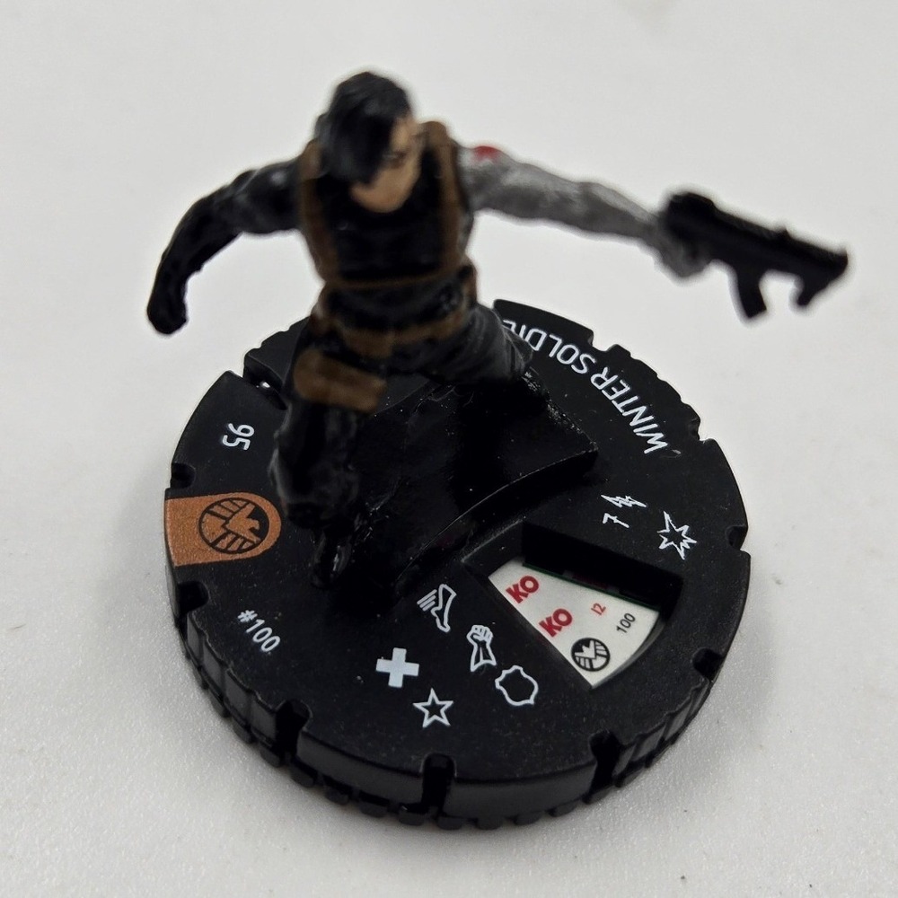 Heroclix Marvel Nick Fury Agents S.H.I.E.L.D WINTER SOLDIER #100 LE OP Kit
